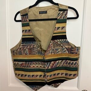 Embroidered vest size Large